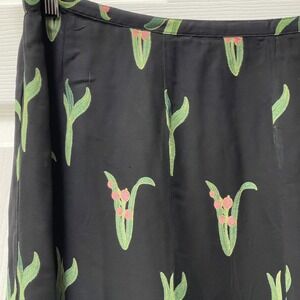 Vintage‎ JM Collection Women's Skirt 14W Floral Garden Cottagecore Soft Dressing